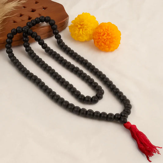 ORGINAL KARUNGALI MALA WITH 108+1 EBONY WOOD BEADS (GOVT. CERTIFIED)
